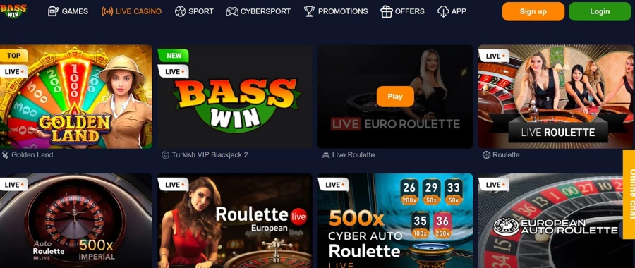 Bass Win Casino Deposits and withdrawals