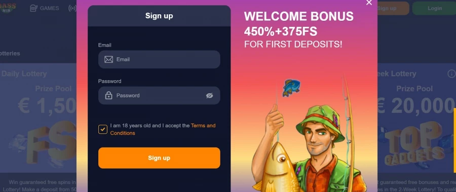 Bass Win Casino Mobile gaming